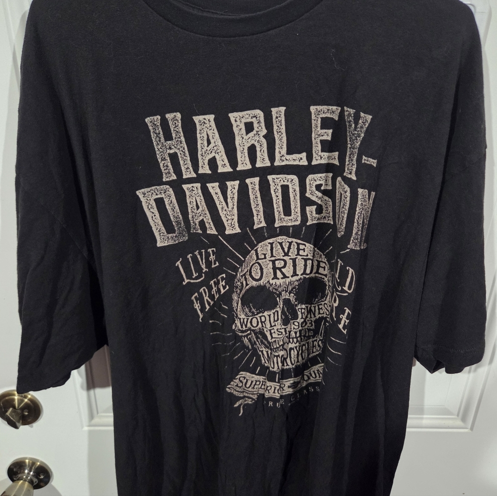 Harley Davidson Men's 3xl Graphic Tshirt